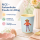 Melamin Kinderbecher 150ml Blau Himmelblau - kleiner Becher mit Affe
