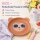 RICE Melamin Kinderteller mit Affenmotiv – matt, BPA-frei, Ø 19 cm