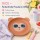 RICE Melamin Kinderteller mit Affenmotiv – matt, BPA-frei, Ø 19 cm