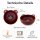 RICE Melaminschale Bär mit Sternbrille – 350 ml Schale aus BPA-freiem Melamin