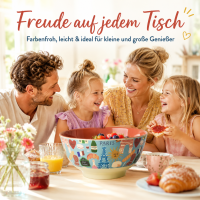 RICE Melaminschale „Paris Mon Amour“ groß – 700 ml