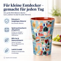 RICE großer Melaminbecher „Paris Mon Amour“ – 400 ml