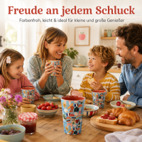 RICE großer Melaminbecher „Paris Mon Amour“ – 400 ml