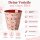 RICE Melaminbecher Swan Print rosa 250 ml – Kinderbecher mit Schwanenmotiv