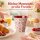 RICE Melaminbecher Swan Print rosa 250 ml – Kinderbecher mit Schwanenmotiv