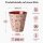 RICE Melaminbecher Swan Print rosa 250 ml – Kinderbecher mit Schwanenmotiv