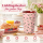 RICE großer Melaminbecher Swan Print rosa 400 ml – Kinderbecher mit Schwanenmotiv