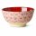 RICE Melaminschale Swan Print rosa 700 ml – Schale mit Schwanenmotiv