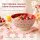 RICE Melaminschale Swan Print rosa 700 ml – Schale mit Schwanenmotiv