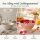 RICE Melaminschale Swan Print rosa 700 ml – Schale mit Schwanenmotiv