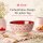 RICE Melaminschale Swan Print rosa 700 ml – Schale mit Schwanenmotiv