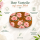 RICE rechteckiger Melaminteller Fiesta Rose braun rosa – 30 cm
