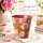 RICE Melaminbecher Fiesta Rose braun rosa – Medium 250 ml