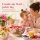 RICE Medium Melaminschale Fiesta Rose braun rosa – 700 ml