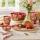 RICE Medium Melaminschale Fiesta Rose braun rosa – 700 ml