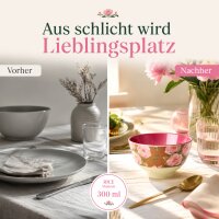 RICE Kleine Melaminschale Fiesta Rose braun rosa – 300 ml
