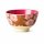 RICE Kleine Melaminschale Fiesta Rose braun rosa – 300 ml