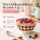 RICE Kleine Melaminschale Check Me Out braun rosa – 300 ml