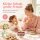 RICE Kleine Melaminschale Check Me Out braun rosa – 300 ml