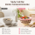 RICE Kleine Melaminschale Check Me Out braun rosa – 300 ml