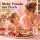 RICE Melaminteller „Check Me Out“ 30 x 21,5 cm – kariert in Rosa/Braun