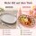 RICE Melaminteller „Check Me Out“ 30 x 21,5 cm – kariert in Rosa/Braun