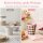 RICE Melaminbecher „Check Me Out“ 250 ml – kariert in Rosa/Braun