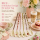 RICE Melamin Latte-Löffel Bon Vivant 6er Set