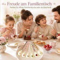 RICE Melamin Teelöffel Bon Vivant 6er Set