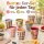 RICE Melaminbecher 6er Set Bon Vivant Design – 250 ml, bunt, BPA-frei & spülmaschinenfest