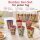 RICE Melaminbecher 6er Set Bon Vivant – kleine Becher 160 ml, BPA-frei & spülmaschinenfest
