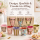RICE Melaminbecher 6er Set Bon Vivant – kleine Becher 160 ml, BPA-frei & spülmaschinenfest