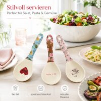 RICE Melamin Salatbesteck Bon Vivant 3er Set