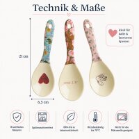 RICE Melamin Salatbesteck Bon Vivant 3er Set