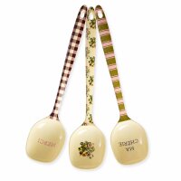 RICE Melamin Kochlöffel Set 3er Pack