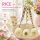 RICE Melamin Kochlöffel Set 3er Pack