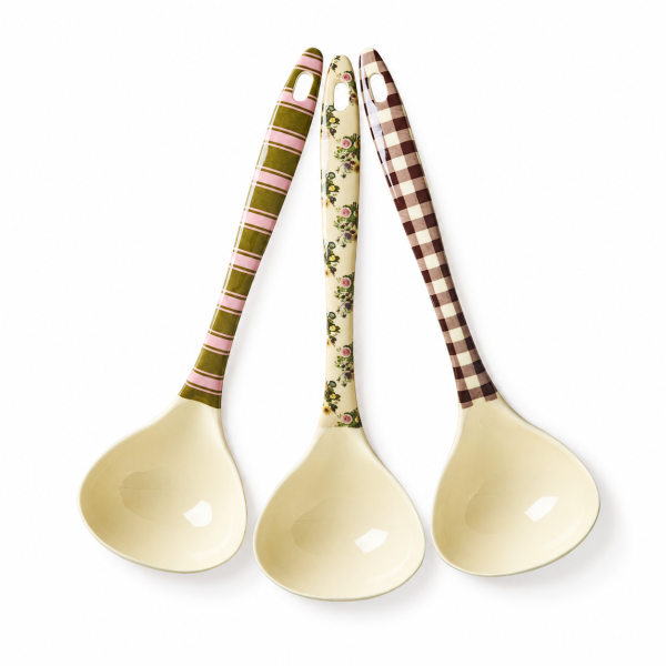 RICE Melamin Suppenlöffel Bon Vivant 3er Set