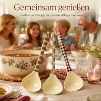 RICE Melamin Suppenlöffel Bon Vivant 3er Set