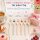 RICE Melamin Teelöffel 6er Set mit Herz Print – bunte Dessertlöffel 14 cm