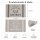 Bistrot Tischsets 2er Set – abwaschbare Platzsets 43 x 28 cm