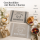 Bistrot Tischsets 2er Set – abwaschbare Platzsets 43 x 28 cm
