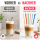 Latte Löffel Set 6er bunt lang für Kaffee & Dessert