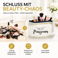 Kosmetiktasche 16 x 9,5 cm  Vollzeit Prinzessin