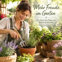 Handgabel Garten mit Holzgriff für präzise Beetpflege