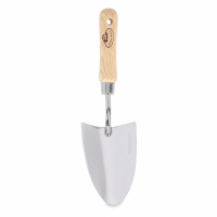 Blumenkelle Holzgriff mit Edelstahlblatt für...