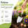 Blumenkelle Holzgriff mit Edelstahlblatt für leichtes Pflanzen
