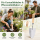 Blumenkelle Holzgriff mit Edelstahlblatt für leichtes Pflanzen
