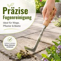 Fugenkratzer mit Holzgriff – präzise reinigen, langlebig