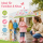 Kinderschirm transparent mit Schmetterlingen für mehr Spaß