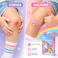 Kinderpflaster Einhorn – hautfreundlich, tröstet kleine Helden